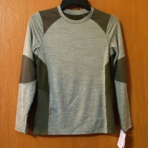 Boys Champion Long Sleeve Duo Dry Shirt